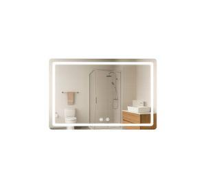 Espejo Rectangular Touch con Luz Led 3 colores 100 x 60 cm