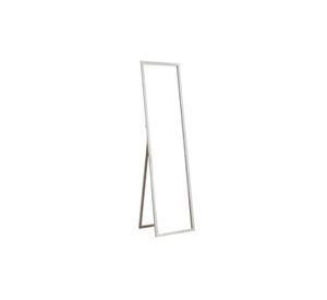 Espejo Cuerpo Entero 150x40cm Base Plegable Estilo Japonés Blanco