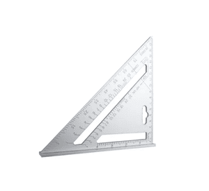 Escuadra De Medición Rápida De Aluminio Macizo Carpintería