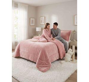Cubrecamas Plush Con Chiporro Premium 2 Plazas m7