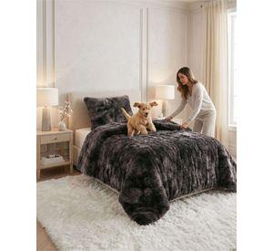 Cubre-Cama Shaggy con Chiporro – Textura Extra Suave Plaza Y Media 01