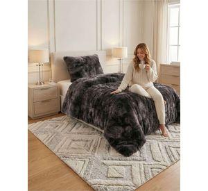Cubre-Cama Shaggy con Chiporro – Textura Extra Suave Plaza Y Media 01