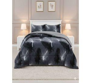 Cubrecama Premium Plush y Chiporro - Invierno King gris