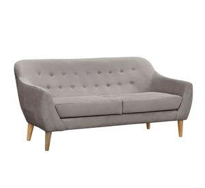 Sofa Norway  Felpa Gris 185 x 87x 90