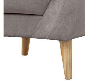 Sofa Norway  Felpa Gris 185 x 87x 90