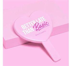 Espejo De Mano En Forma De Corazón Rosa Beauty Creations