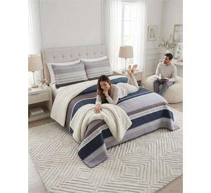 Set Cubrecama Sherpa Con Sabanas Termicas King m4