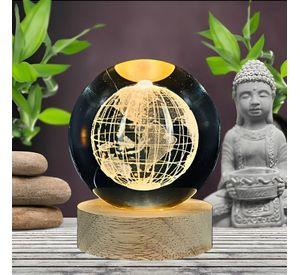 Lámpara LED De Mesa 3D USB Luz Globo