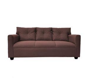 Juego Living Mateo Chenille Cafe Pata Plastica 3C.1C.1C