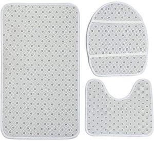 cortina de baño juego de 4 piezas hermoso diseño wym