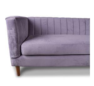 SOFA SORRENTO 2C TELA VELVET VIVIAN LILA