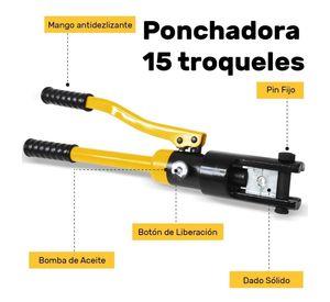 Prensa Aprieta Termilanes Hidraulico 16 Ton 15 Dies