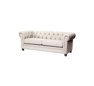 SOFA FLORENCIA 3C LINO BLANCO