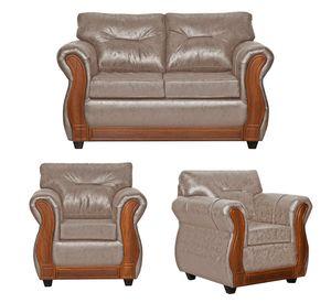 Juego de Living 2 1 1 Toronto Beige