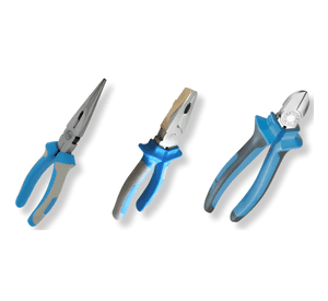 Set 3 Alicates Profesional Punta Larga Corte Diagonal