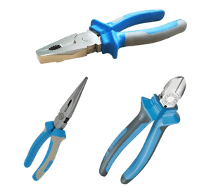 Set 3 Alicates Profesional Punta Larga Corte Diagonal