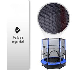 Cama Elástica Saltarina Trampolin Para Niños 1.4m Con Malla