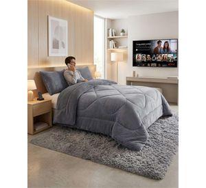 Cubrecamas Plush Con Chiporro Premium 2 Plazas m9