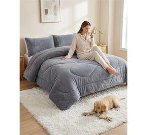 Cubrecamas Plush Con Chiporro Premium 2 Plazas m9