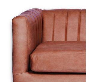SOFA SORRENTO 3C CUERO KENTUCKY TABACO