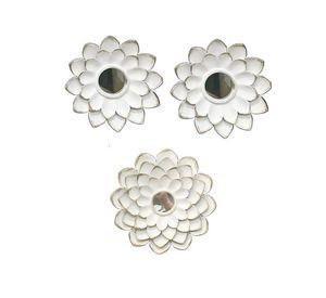 Espejo Decorativo Flor Bohemio Pared Sala Hogar Lau