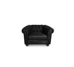 SOFA FLORENCIA 1C CUERO COLORADO NEGRO