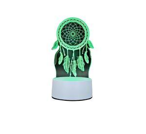 Lámpara Led RGB visualización 3D Neto