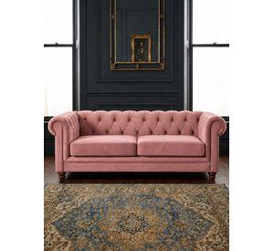 SOFA FLORENCIA 3C TELA VELVET PALO ROSA