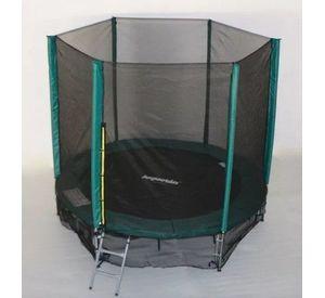Cama Elástica Reforzada 2.44m Todo Incluido