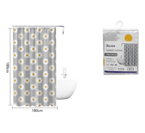 Cortina de Baño de Peva Estampada 1800cmx180cm