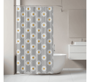 Cortina de Baño de Peva Estampada 1800cmx180cm