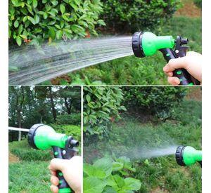 Kit Riego Jardin Pistola 7 Modos Conectores Para Manguera