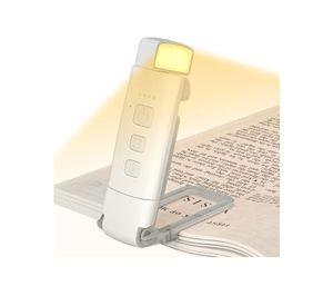 Luz lectura para leer libros cama noche ajustable