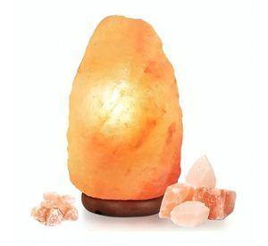 Lampara De Sal Del Himalaya Piedra De 2 A 3 Kg