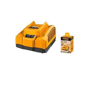 Cargador Rapido Industrial Ingco 20v 4ah Carga Turbo Bateria