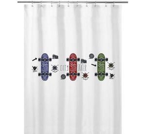 Cortina de Baño Skate Vintage