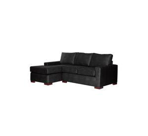 SECCIONAL IZQ LIVORNO CUERO KENTUCKY NEGRO