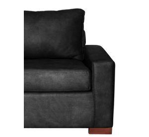 SOFA LIVORNO 3C CUERO KENTUCKY NEGRO