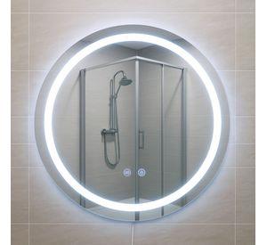 Espejo Redondo Touch con Luz Led 3 colores - 60 cm de Diámetro