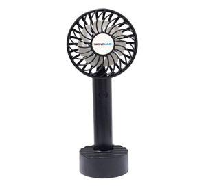 Ventilador Recargable Portátil Base Tecnolab Negro TL671BK