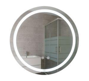 Espejo Redondo Touch con Luz Led 3 colores - 60 cm de Diámetro