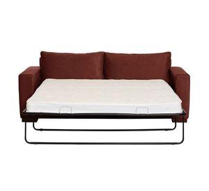 Sofa Cama Livorno 2Pl Tela Velvet Chocolate
