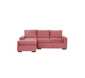 SECCIONAL IZQ LIVORNO TELA VELVET PALO ROSA