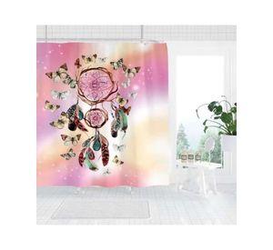 CORTINA DE BAÑO CON FORRO DE DUCHA 180 cm L49