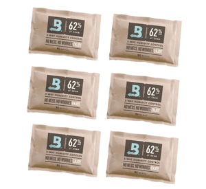 6 Sobres Bóveda Pack 62% 67gr Control Humedad 2 Vías
