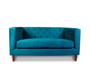 SOFA BRESCIA 2C TELA VELVET VIVIAN AZUL