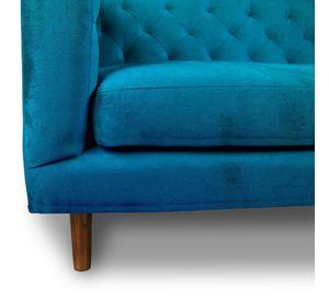 SOFA BRESCIA 2C TELA VELVET VIVIAN AZUL
