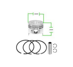 Kit Piston Anillos Para Motor 186f