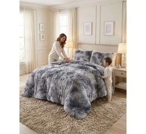 Cubre-Cama Shaggy con Chiporro – Textura Extra Suave 2 Plazas 01