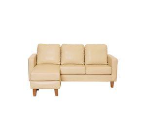 SECCIONAL VENECIA INTERCAMBIABLE PU BEIGE